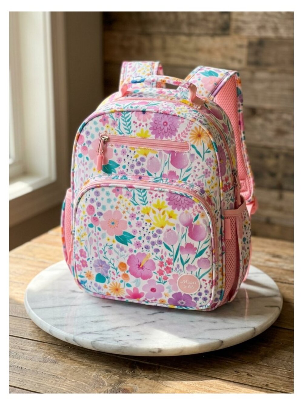 Kids Backpack for Girls Insulated School Bookbag Lightweight Polyester